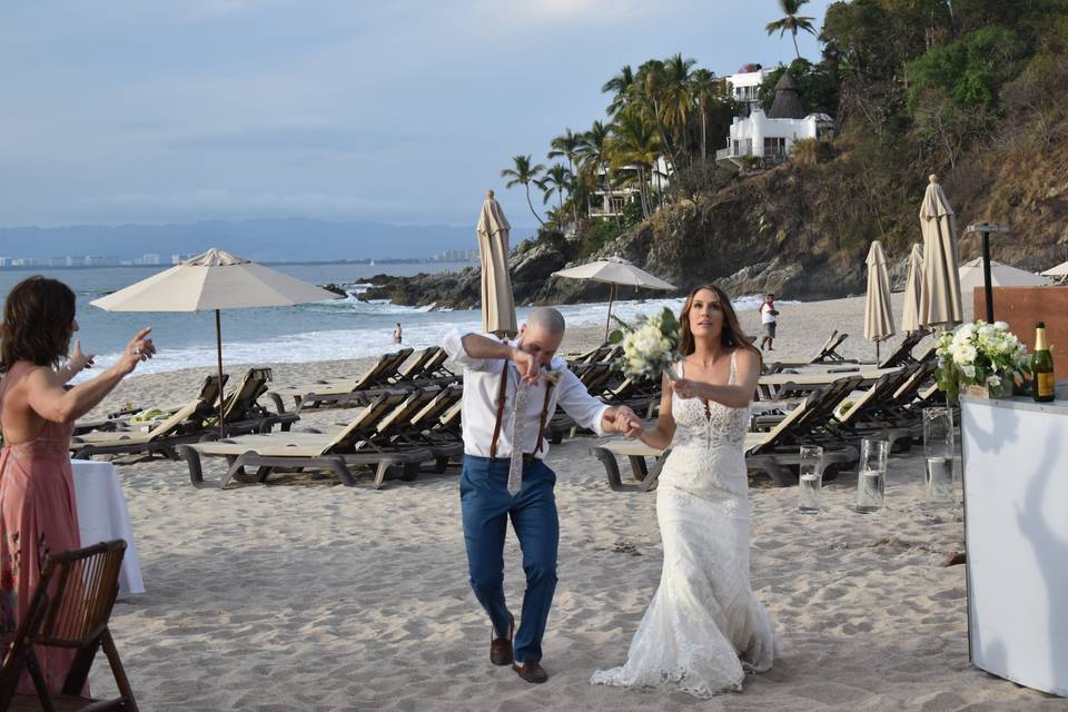 La novia y el novio