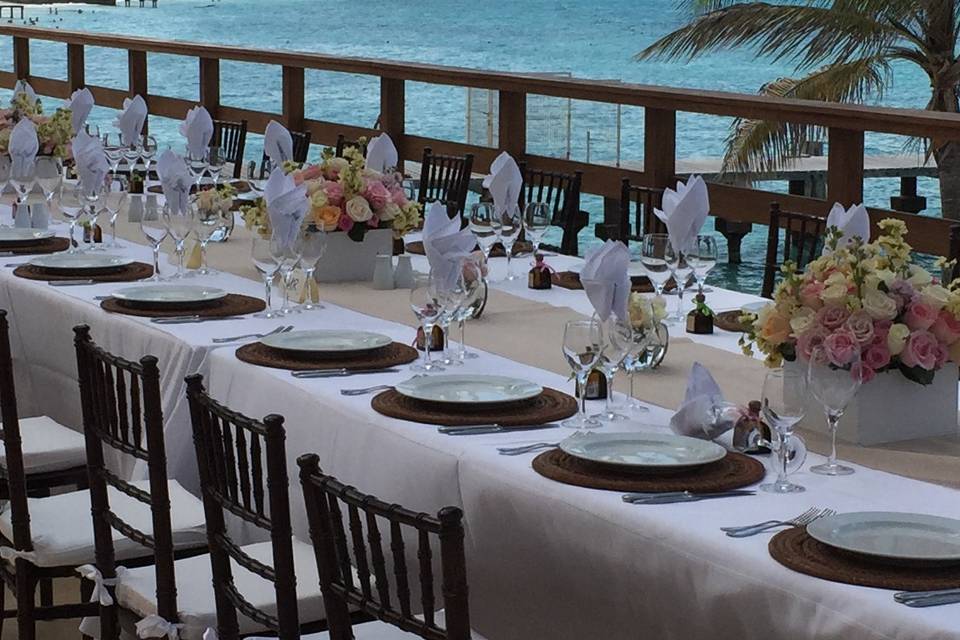 Catering de boda en Cancún