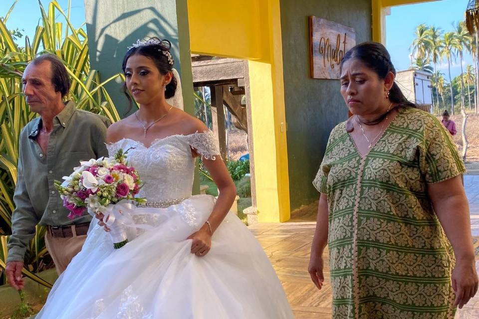 Entrada de la novia
