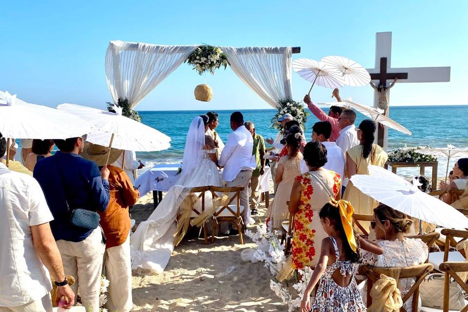 Novios en el Altar