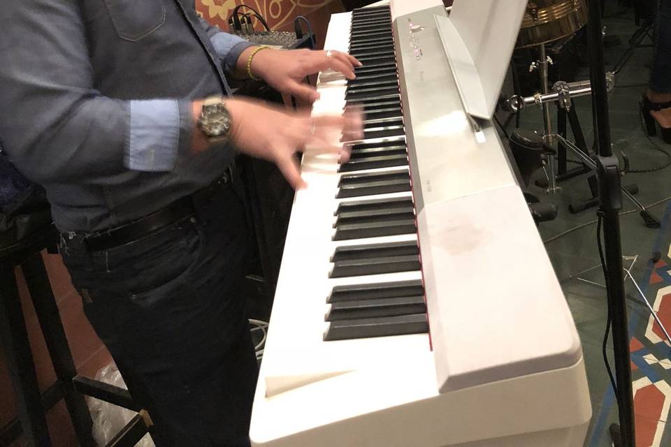 Piano en acción