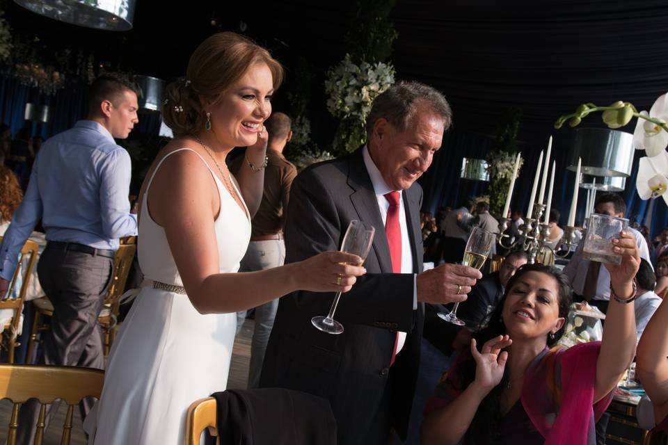 Toma de fotos profesionales durante eventos