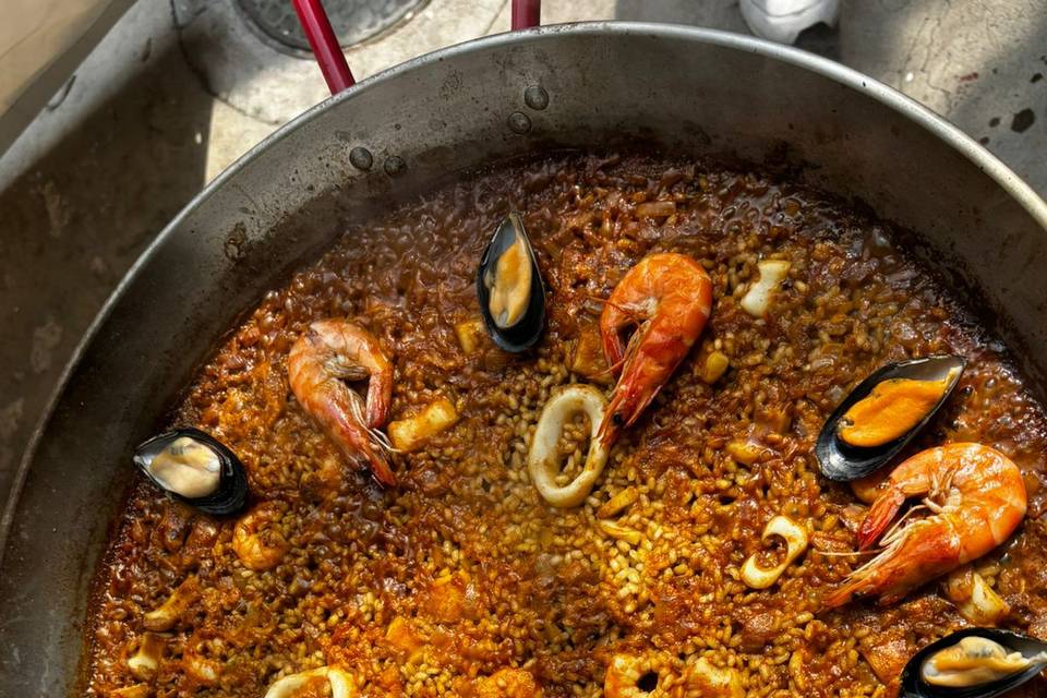 Arroz y mar