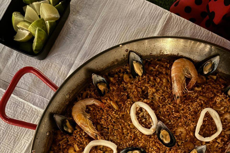 Arroz y mar