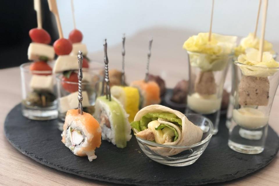 Canapés y bocadillos