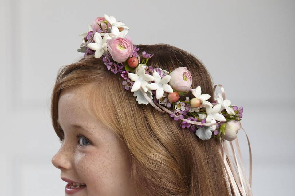 Diadema de flores