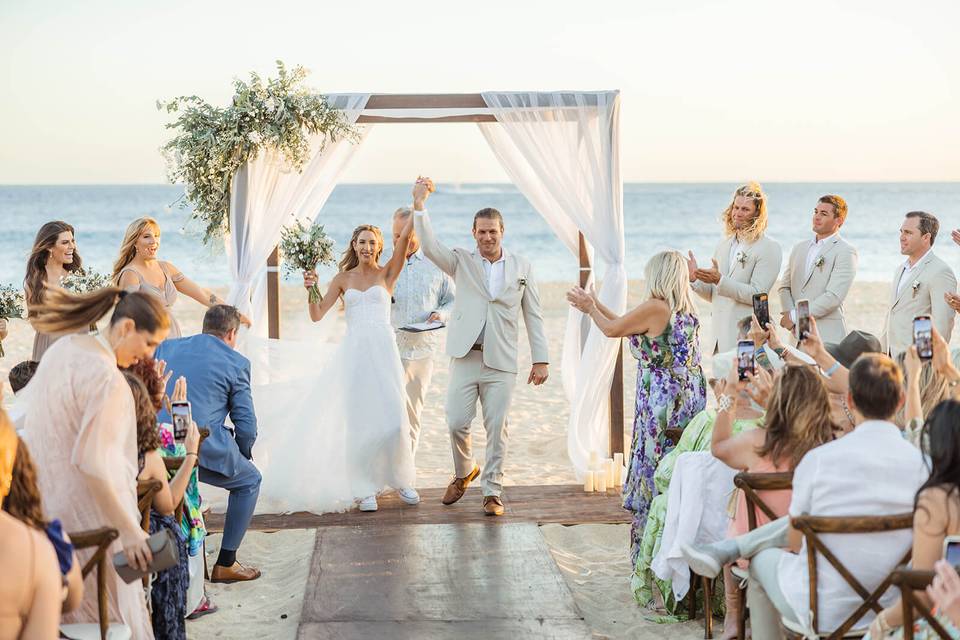 Wedding at pueblo bonito