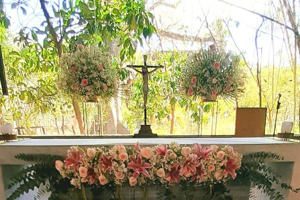 Decoración altar