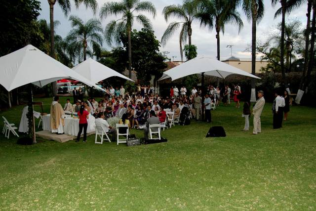Ceremonia al aire libre