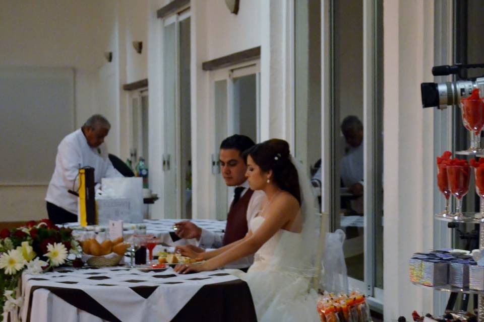 Mesa de dulces para boda