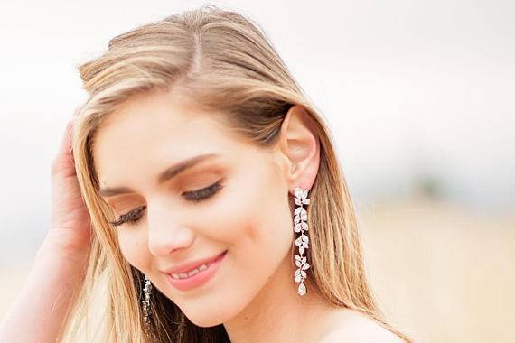 Aretes para novia