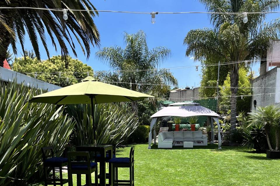 Jardín de eventos madeira