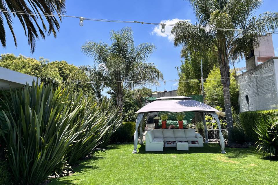 Jardín de eventos madeira