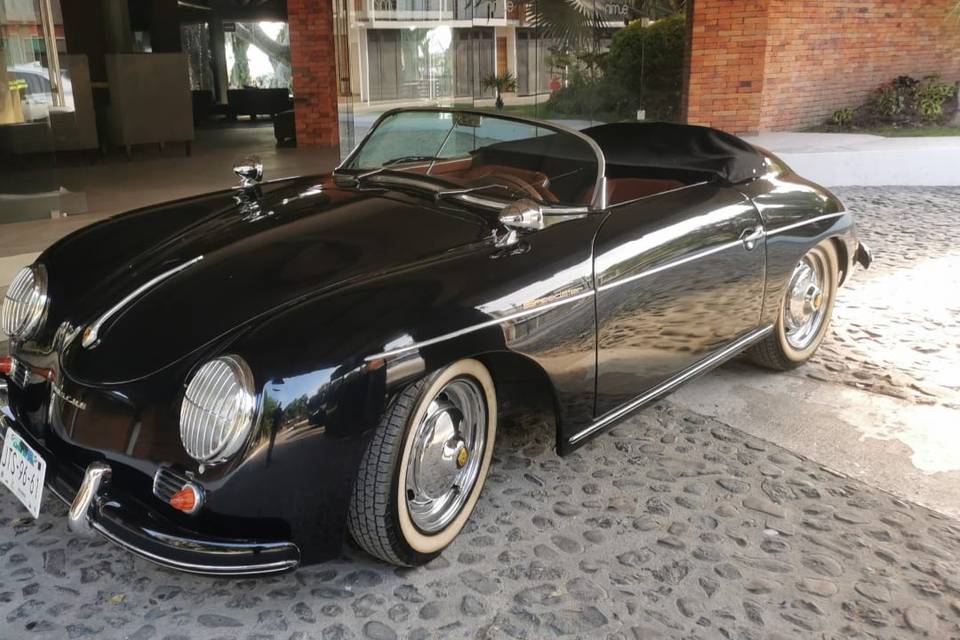 Porsche 1958 negro