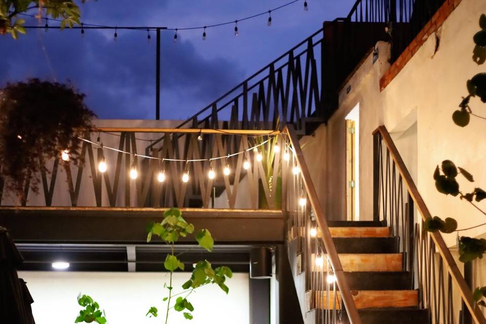 Patio y terraza intermedia