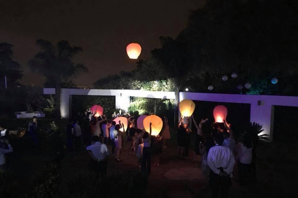 Globos de luz