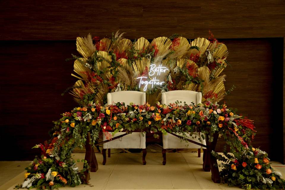 Mesa de novios