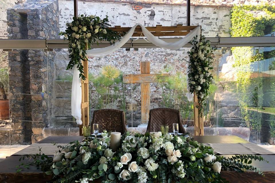 Mesa de novios