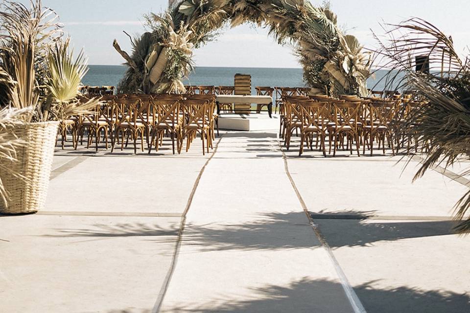 Boda en playa