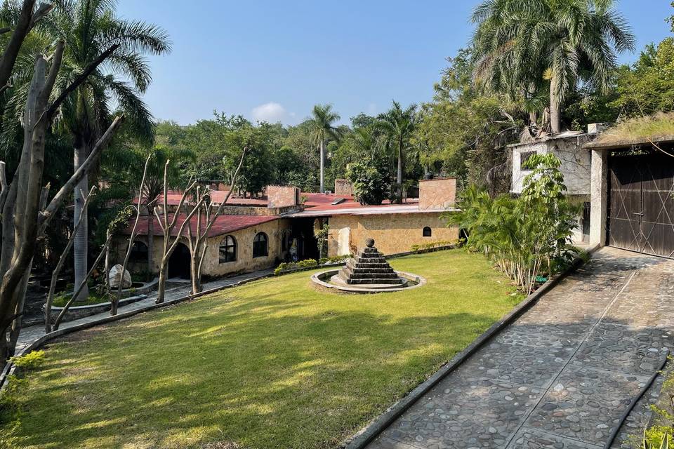 Espacio en una área natural para eventos