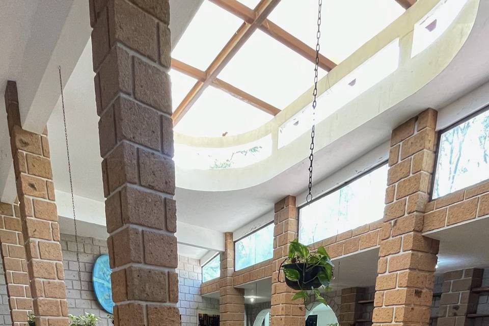 Espacio en una área natural para eventos