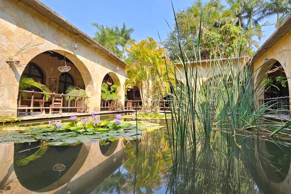 Espacio en una área natural para eventos