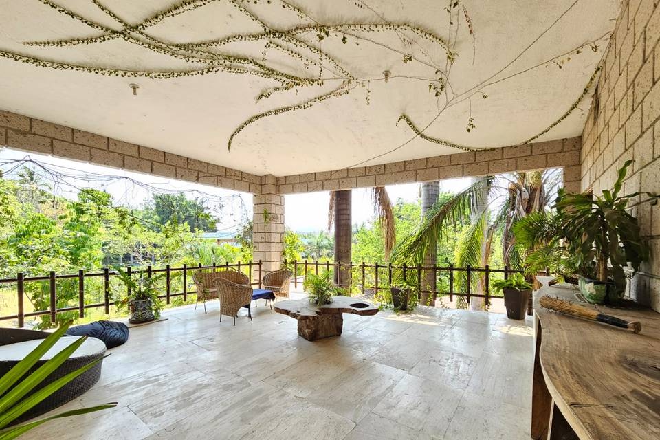 Espacio en una área natural para eventos
