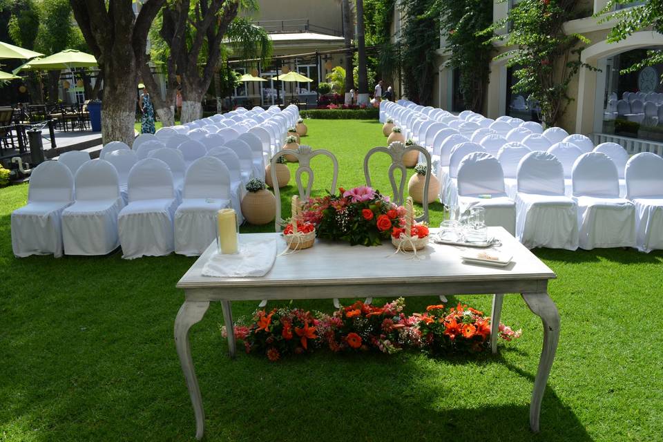 Ceremonias en jardín