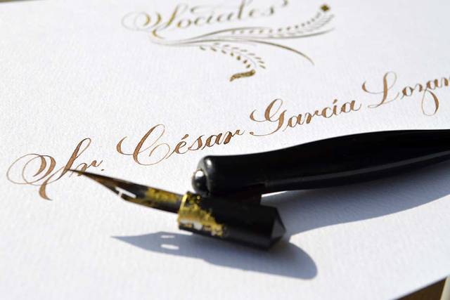 Caligrafía para sociales