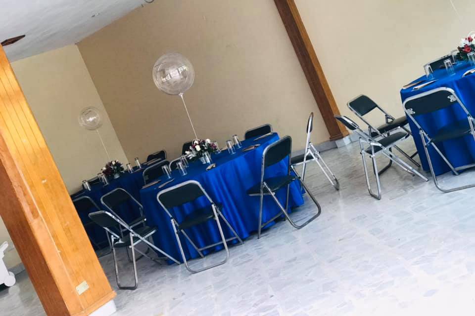 Evento en azul