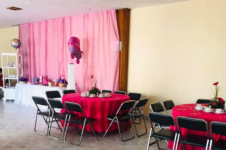 Mesas de invitados y de honor