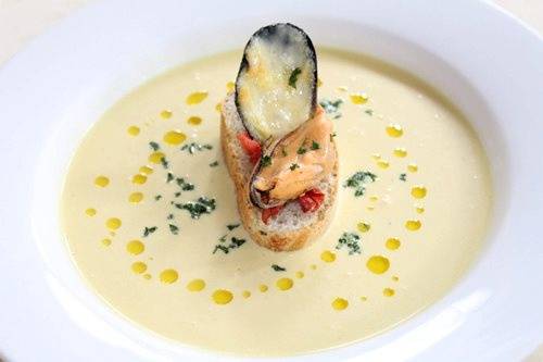 Sopa de Mejillones