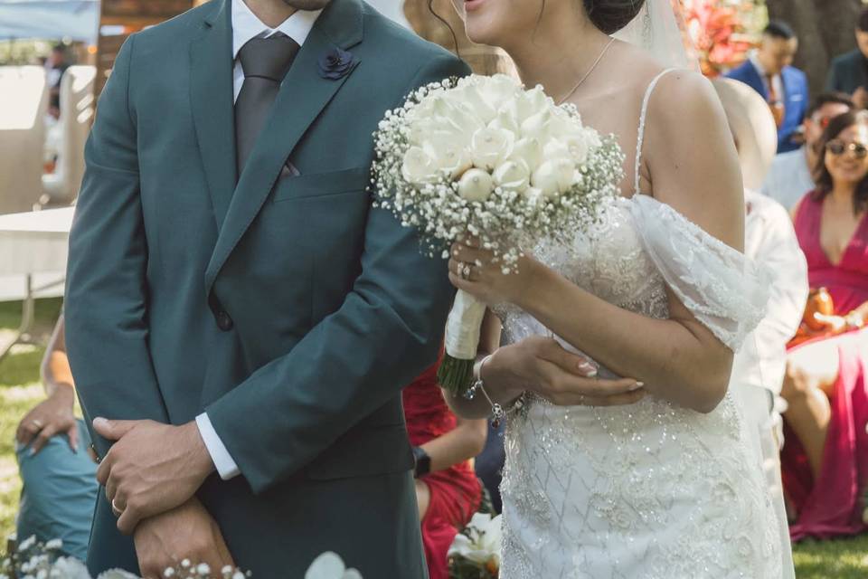En la ceremonia civil