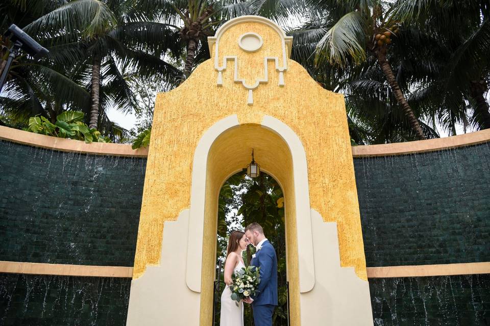 Riviera maya wedding photo