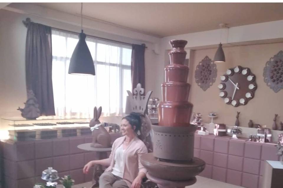 Fuente de chocolate