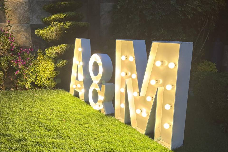 Letras gigantes
