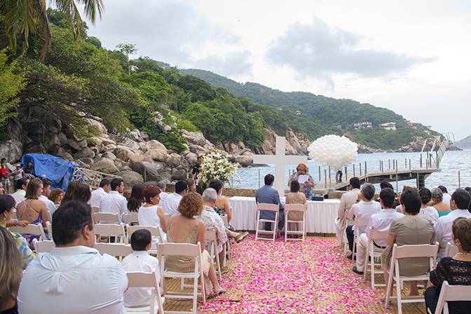 Ceremonia en la playa