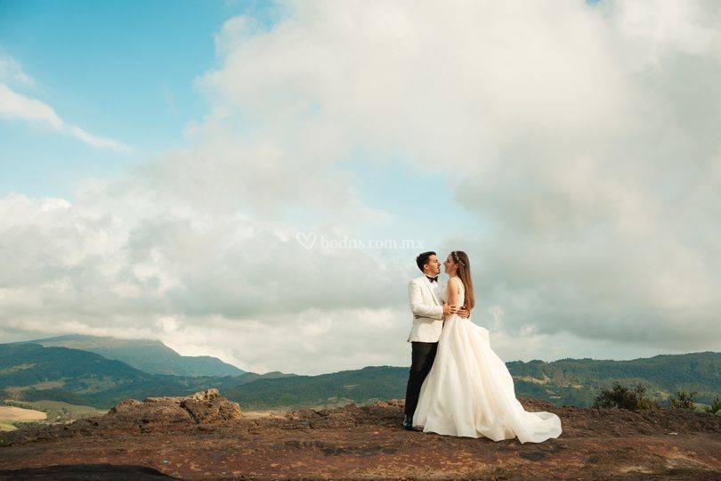 ¡Romántica boda!