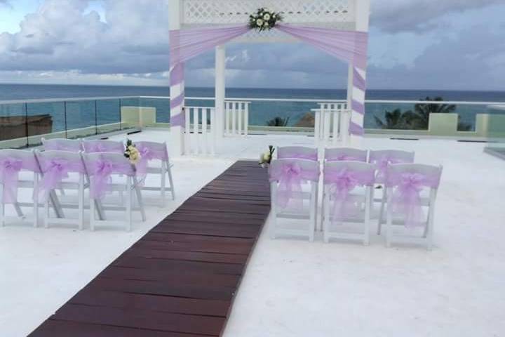 Boda en la playa