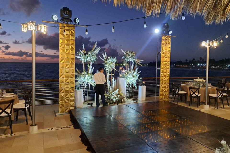 Boda gold playa