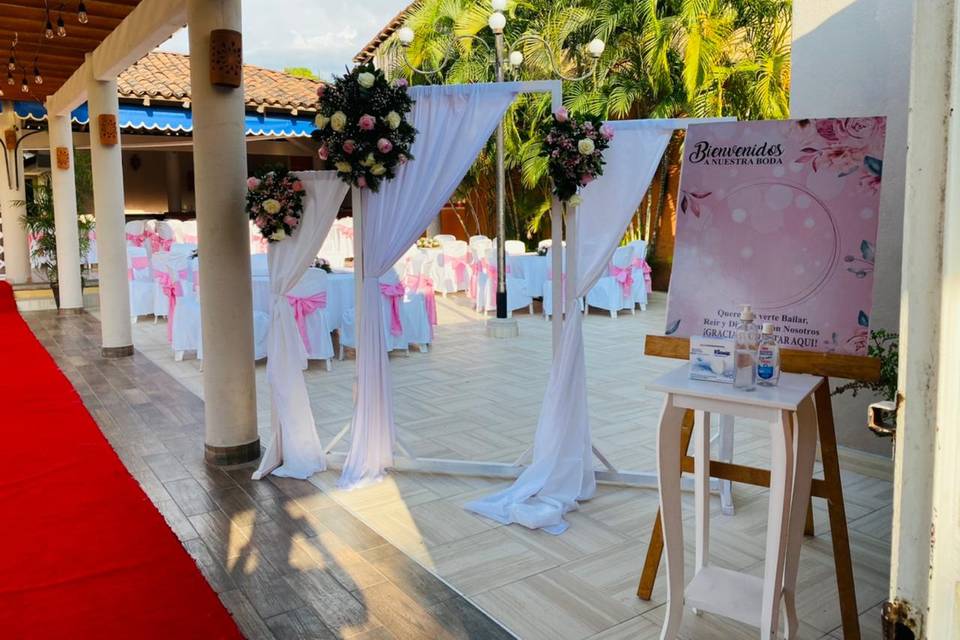 Boda en salón