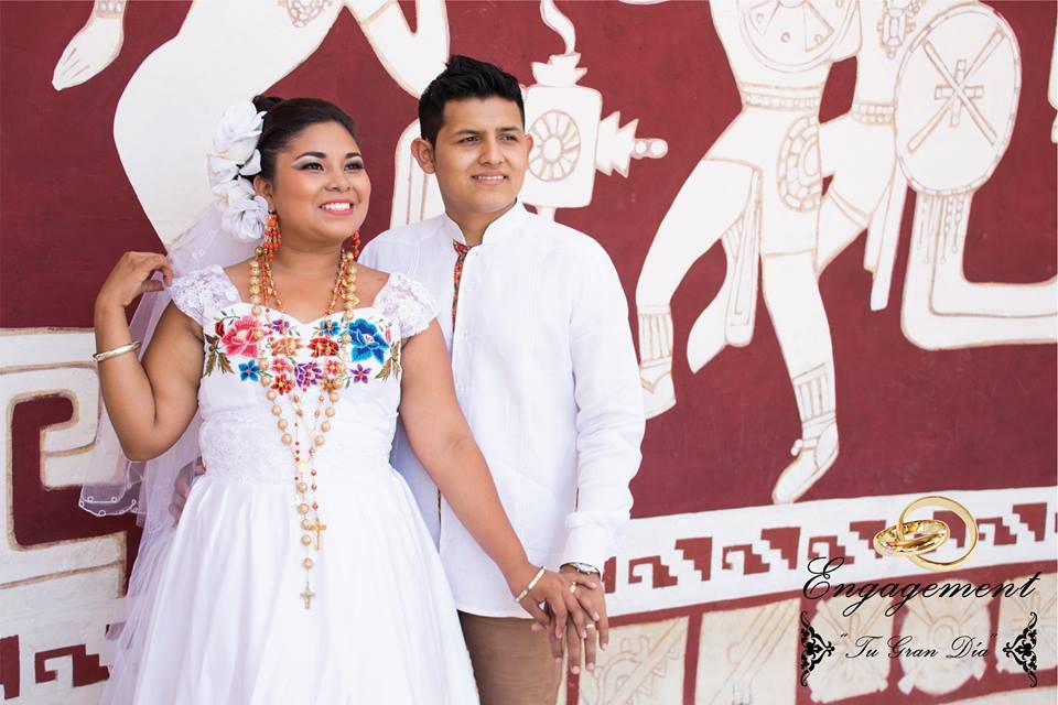 Novios tradicionales yucatecos