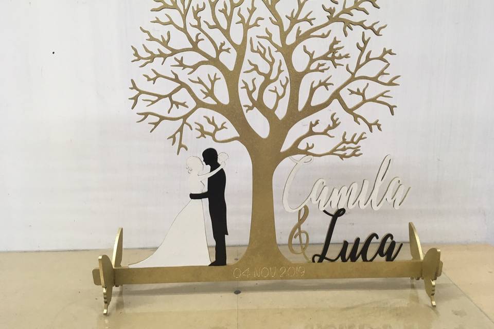 Árbol de deseos para boda