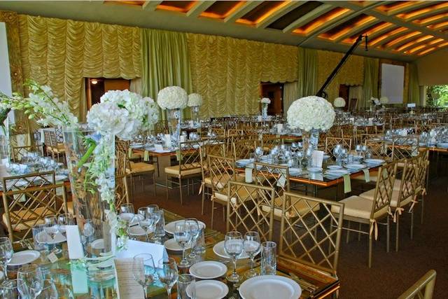 Decoración floral de salones