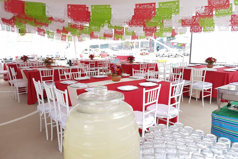 Fiesta temática mexicana