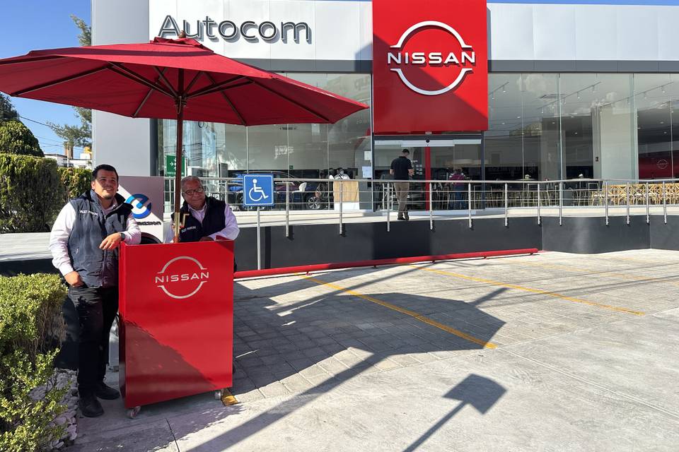 Valet parking Agencia Nissan