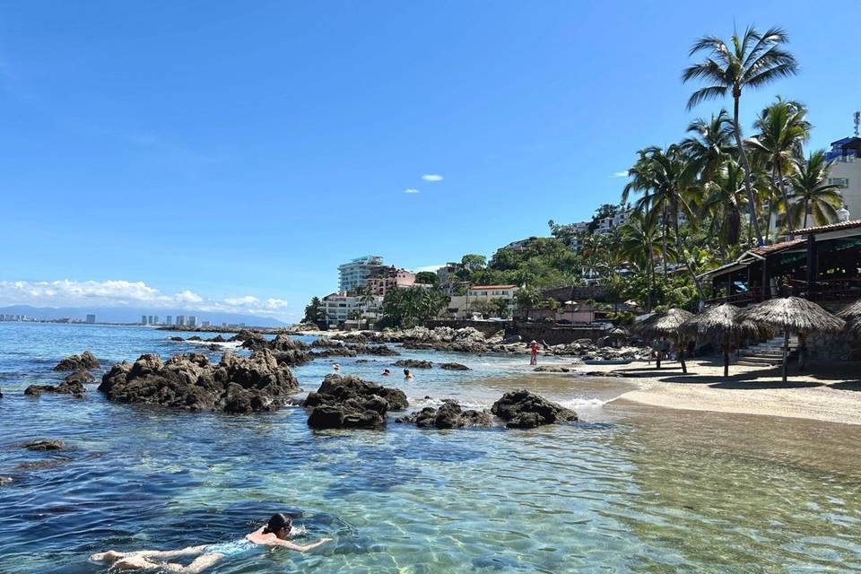 Playa conchas chinas