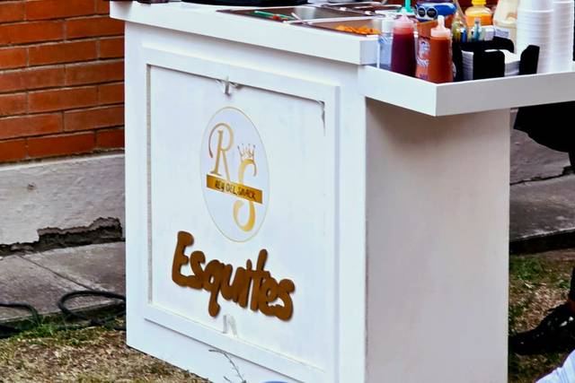 Mesa de esquites