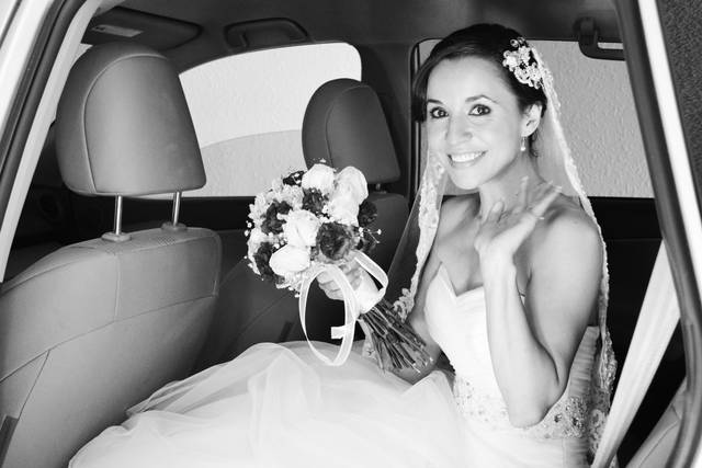 Salida de casa novia