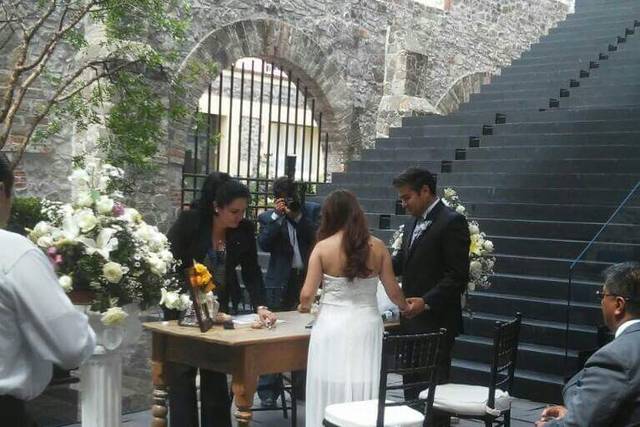 Celebración de boda con alma